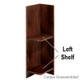 Knick Knack Shelf - Left Shelf Laminate Knick Knack Shelf - Left Shelf Laminate